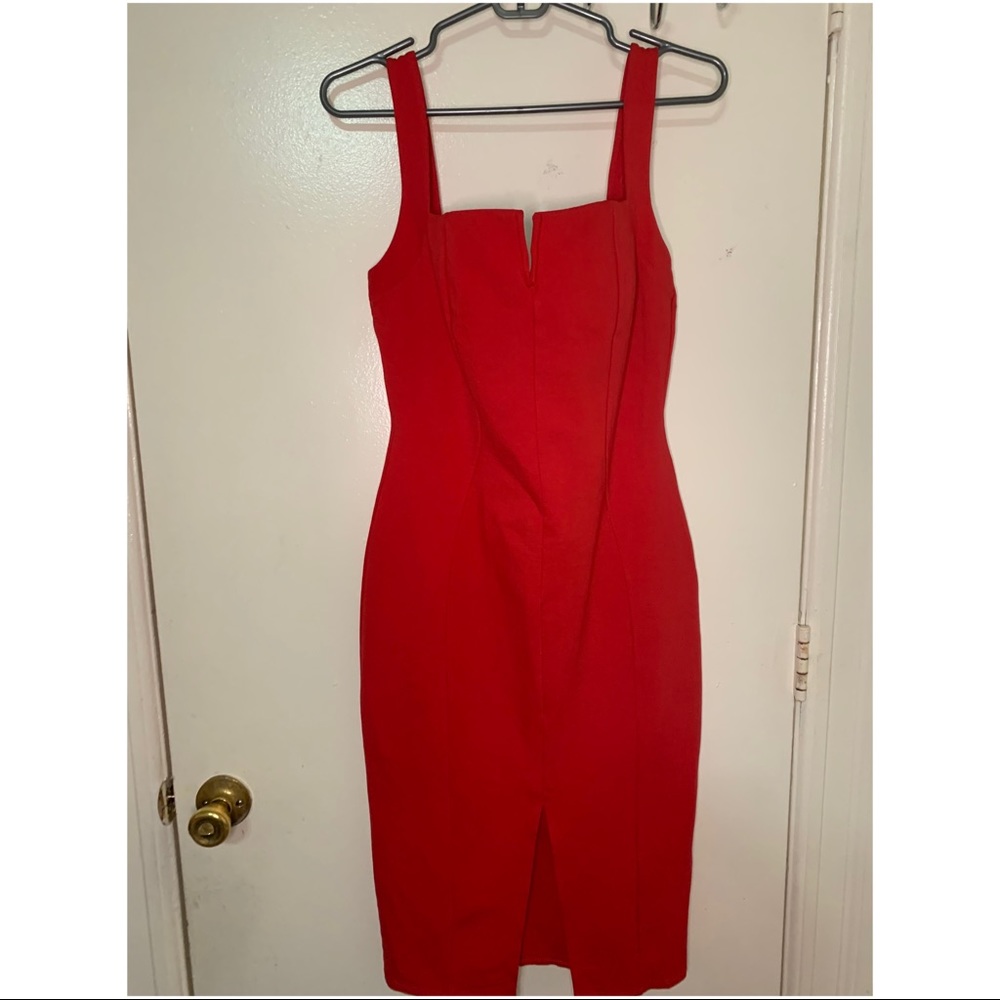 Cameo red dress